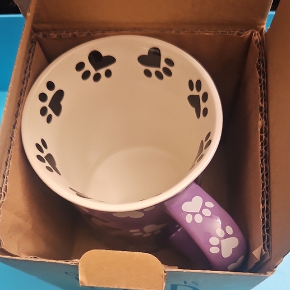 Charming Purple Dog Mom Mug - Picture 5 of 9